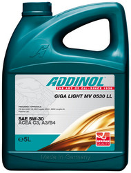    Addinol Giga Light MV 0530 LL 5W-30, 5  |  4014766241108