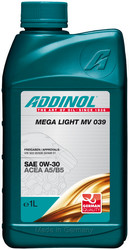    Addinol Mega Light MV 039 0W-30, 1  |  4014766071729