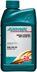    Addinol Mega Power MV 0538 C4 5W-30, 1  |  4014766073259